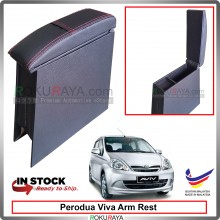 Perodua Viva 4' Plywood PVC Armrest Center Console Box (Sponge+Redline)